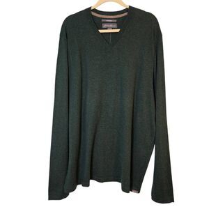 Eddie Bauer mens sweater, cotton/merino, XLT NWT. #894